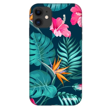 Obal pre Apple iPhone 11 - Pink Monstera