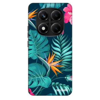 Obal pre Xiaomi Redmi Note 14 Pro+ 5G - Pink Monstera