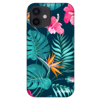 Obal pre Apple iPhone 12 mini - Pink Monstera
