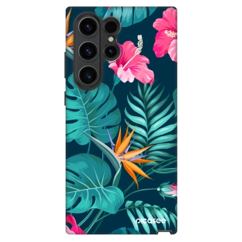 Obal pre Samsung Galaxy S23 Ultra 5G - Pink Monstera