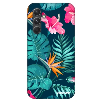 Obal pre Samsung Galaxy A54 5G A546B - Pink Monstera