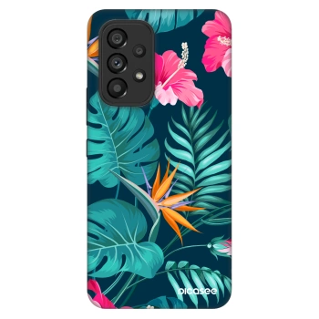 Obal pre Samsung Galaxy A53 5G A536 - Pink Monstera