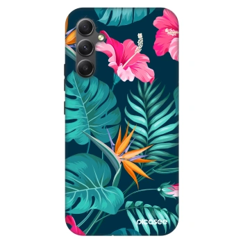 Obal pre Samsung Galaxy A34 5G A346B - Pink Monstera