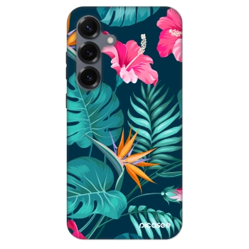 Obal pre Samsung Galaxy S25 5G - Pink Monstera