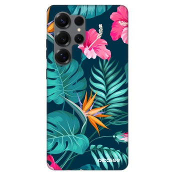 Obal pre Samsung Galaxy S25 Ultra 5G - Pink Monstera