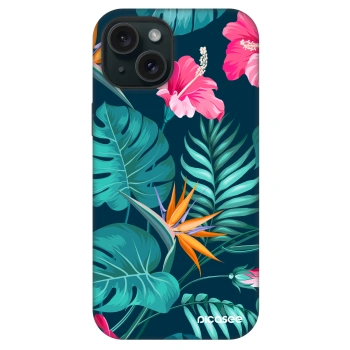 Obal pre Apple iPhone 15 - Pink Monstera