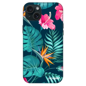 Obal pre Apple iPhone 15 Plus - Pink Monstera