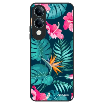 Obal pre Vivo Y29s 5G - Pink Monstera