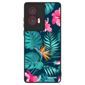 Obal pre Motorola Edge 50 Fusion - Pink Monstera