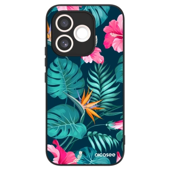 Obal pre Honor 600 Lite - Pink Monstera