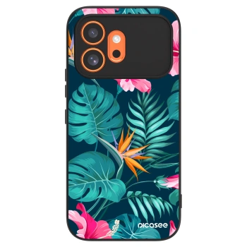 Obal pre Honor 600 - Pink Monstera