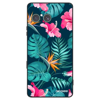 Obal pre Sony Xperia 10 VII - Pink Monstera