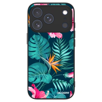 Picasee ULTIMATE CASE pro Apple iPhone 18 Pro - Pink Monstera