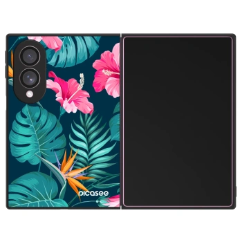 Obal pre Samsung Galaxy Z Fold8 5G - Pink Monstera
