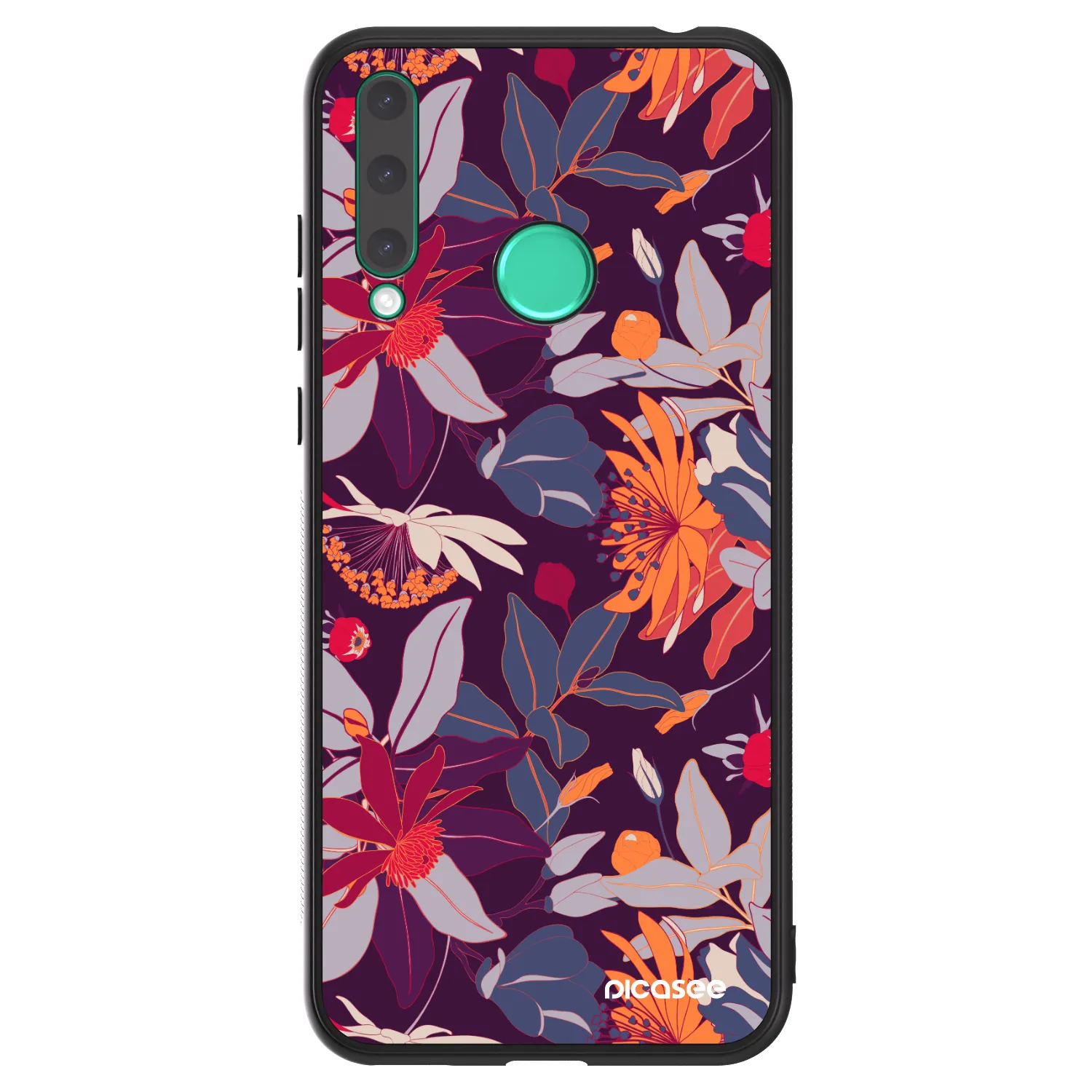 Picasee ULTIMATE CASE pro Honor 20 Lite - Purple Leaf
