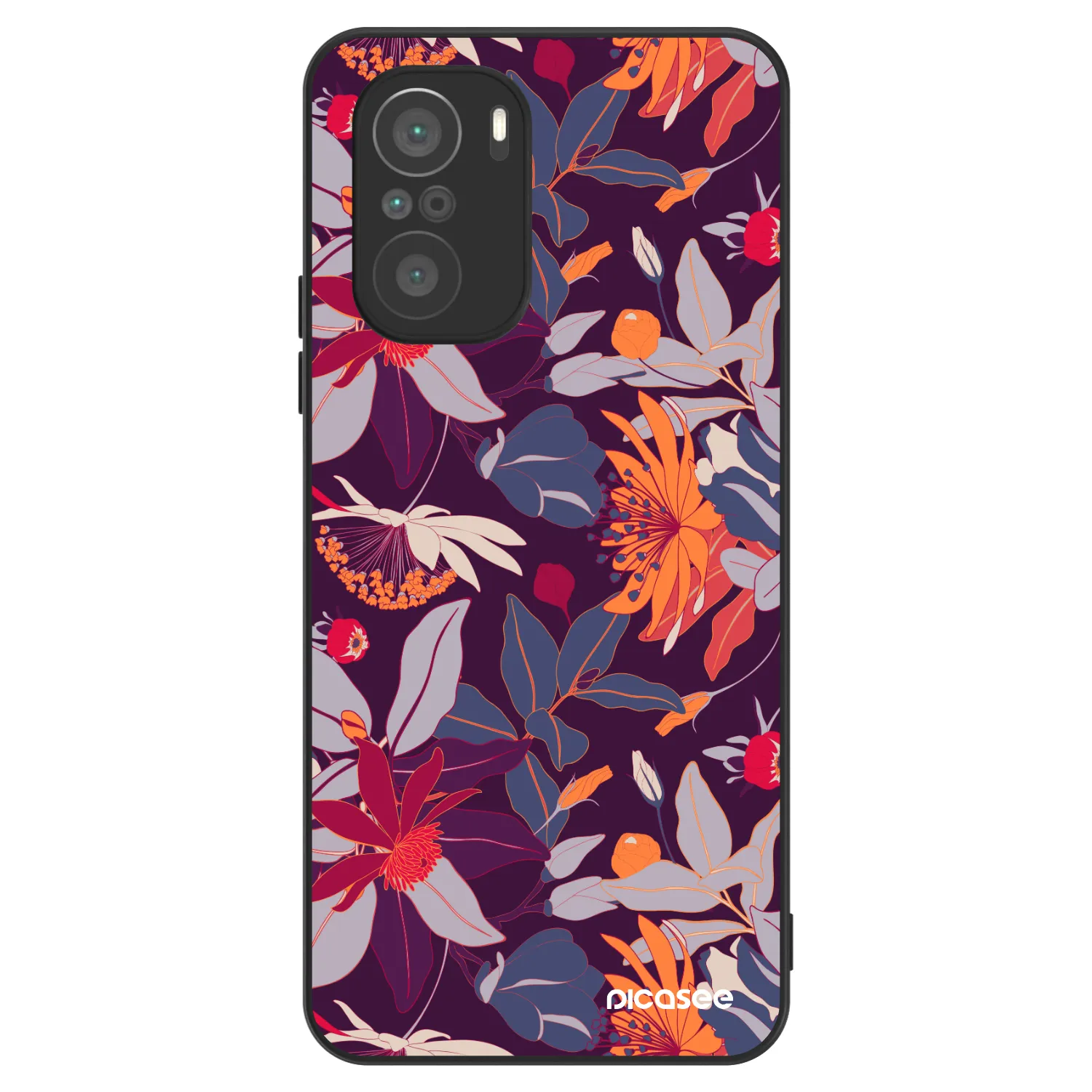 Picasee ULTIMATE CASE pro Xiaomi Poco F3 - Purple Leaf