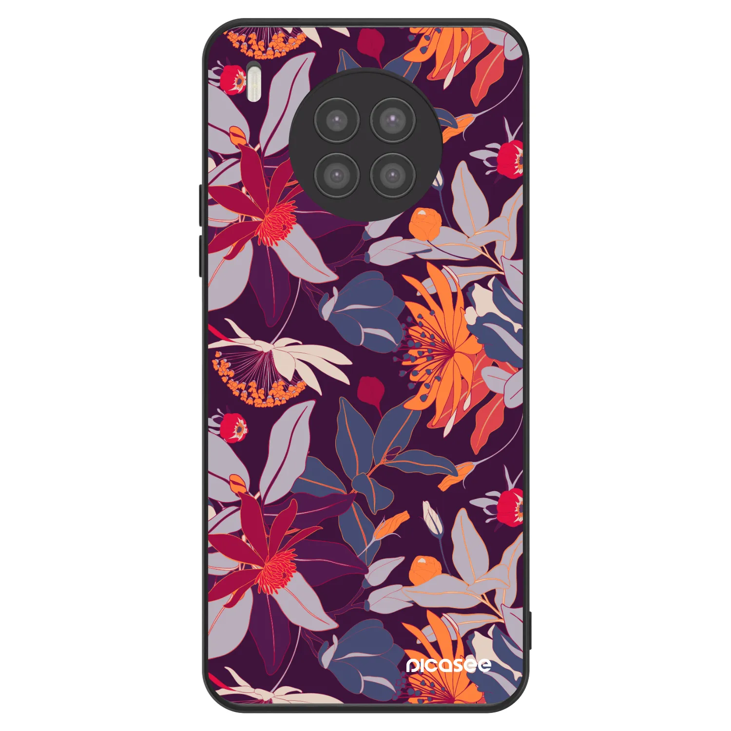Picasee ULTIMATE CASE pro Huawei Nova 8i - Purple Leaf