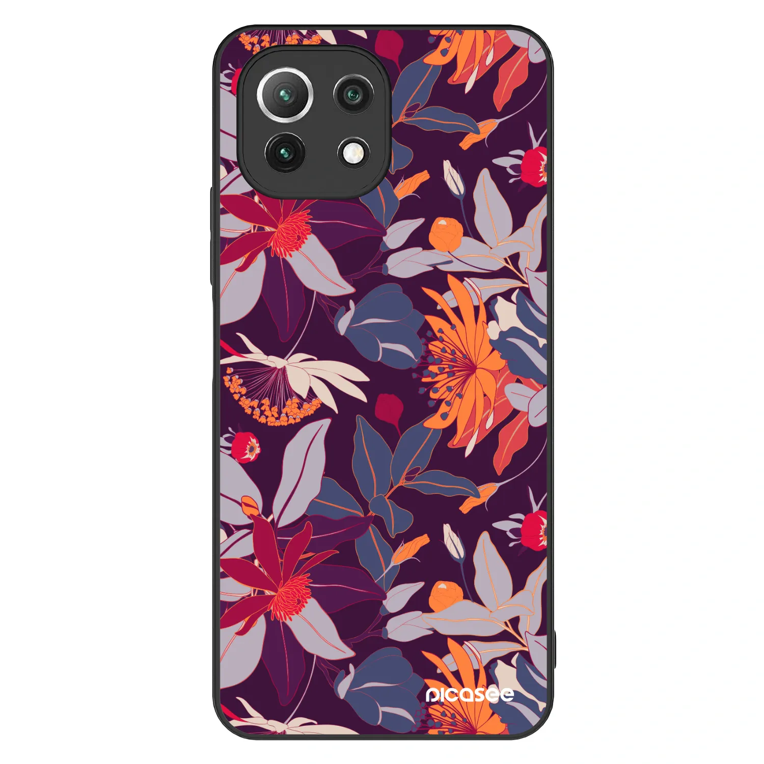 Picasee ULTIMATE CASE pro Xiaomi 11 Lite 5G NE - Purple Leaf