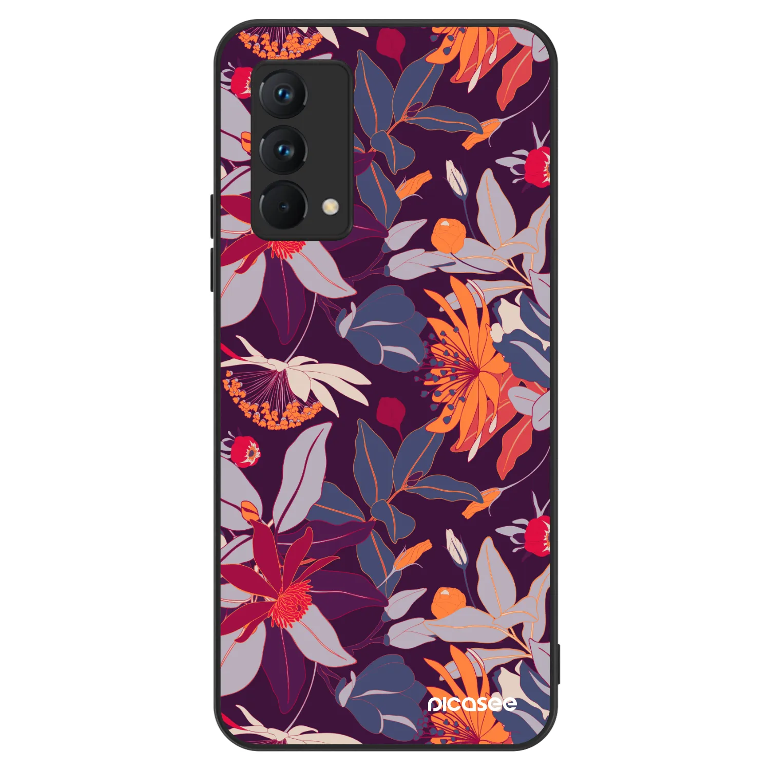 Picasee ULTIMATE CASE pro Realme GT Master Edition 5G - Purple Leaf