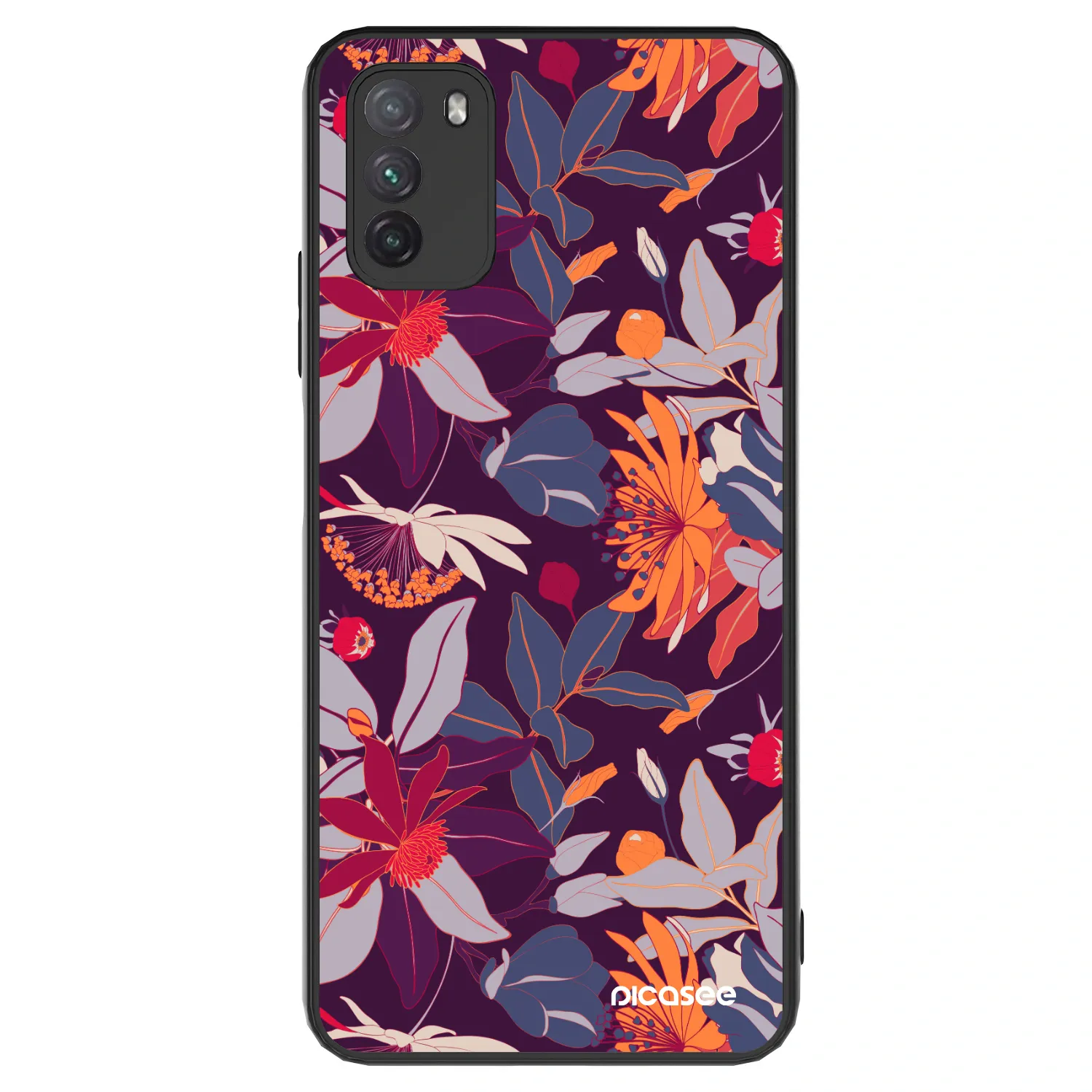 Picasee ULTIMATE CASE pro Xiaomi Poco M3 - Purple Leaf