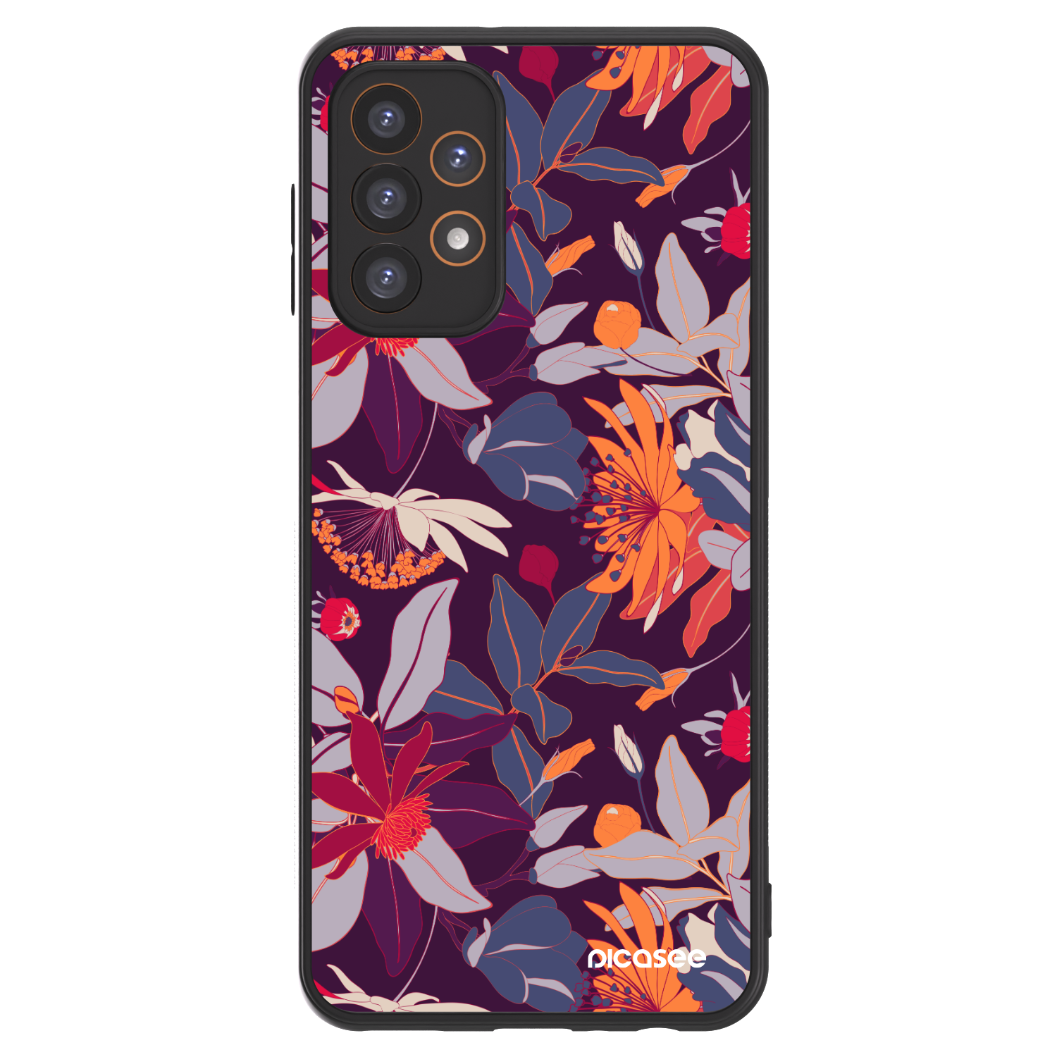 ULTIMATE CASE pro Samsung Galaxy A23 A236B 5G - Purple Leaf