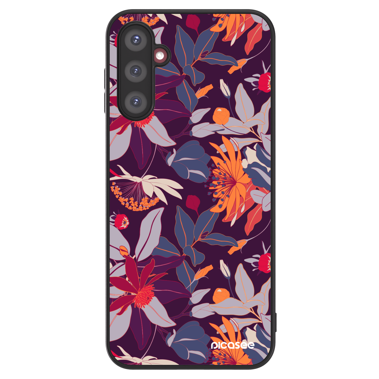 Picasee ULTIMATE CASE pro Samsung Galaxy A14 5G A146P - Purple Leaf