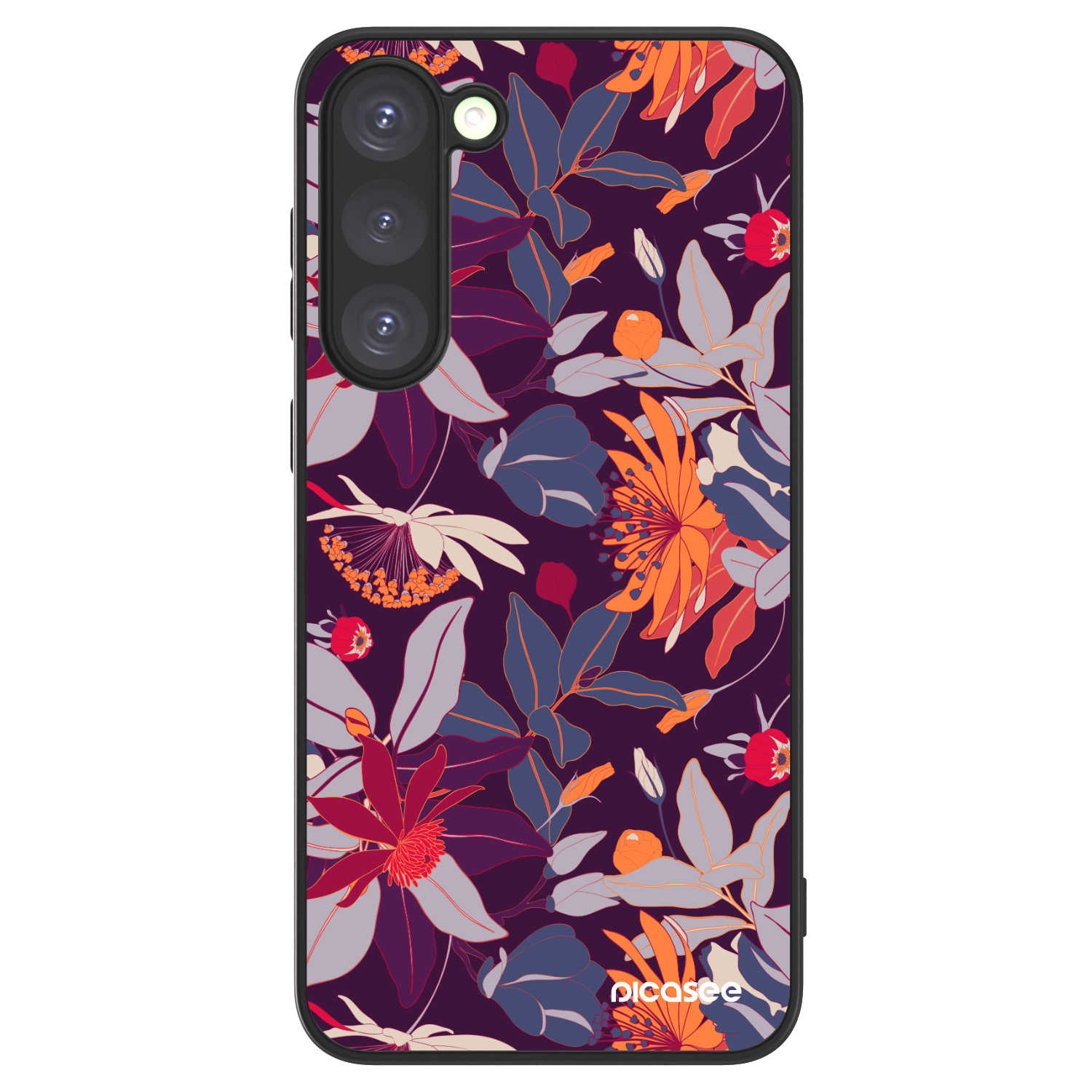 Picasee ULTIMATE CASE PowerShare pro Samsung Galaxy S23+ 5G - Purple Leaf