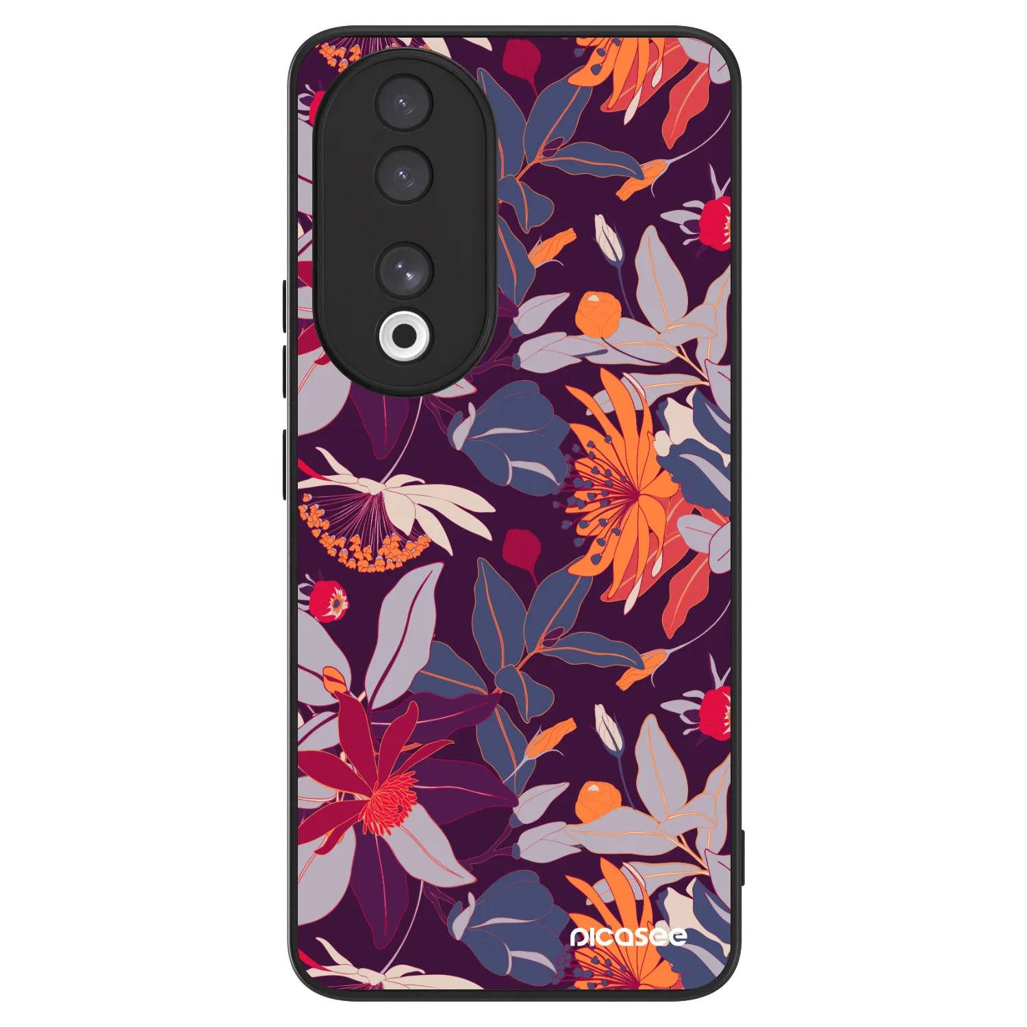 Picasee ULTIMATE CASE pro Honor 90 5G - Purple Leaf