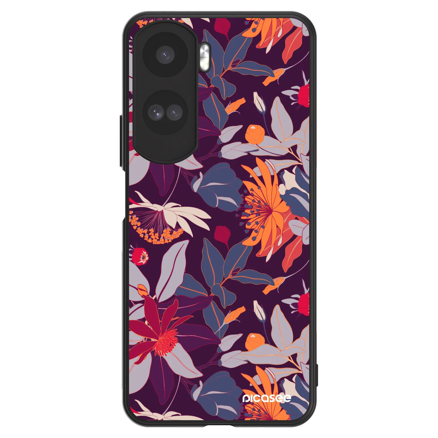 Picasee ULTIMATE CASE pro Honor 90 Lite 5G - Purple Leaf