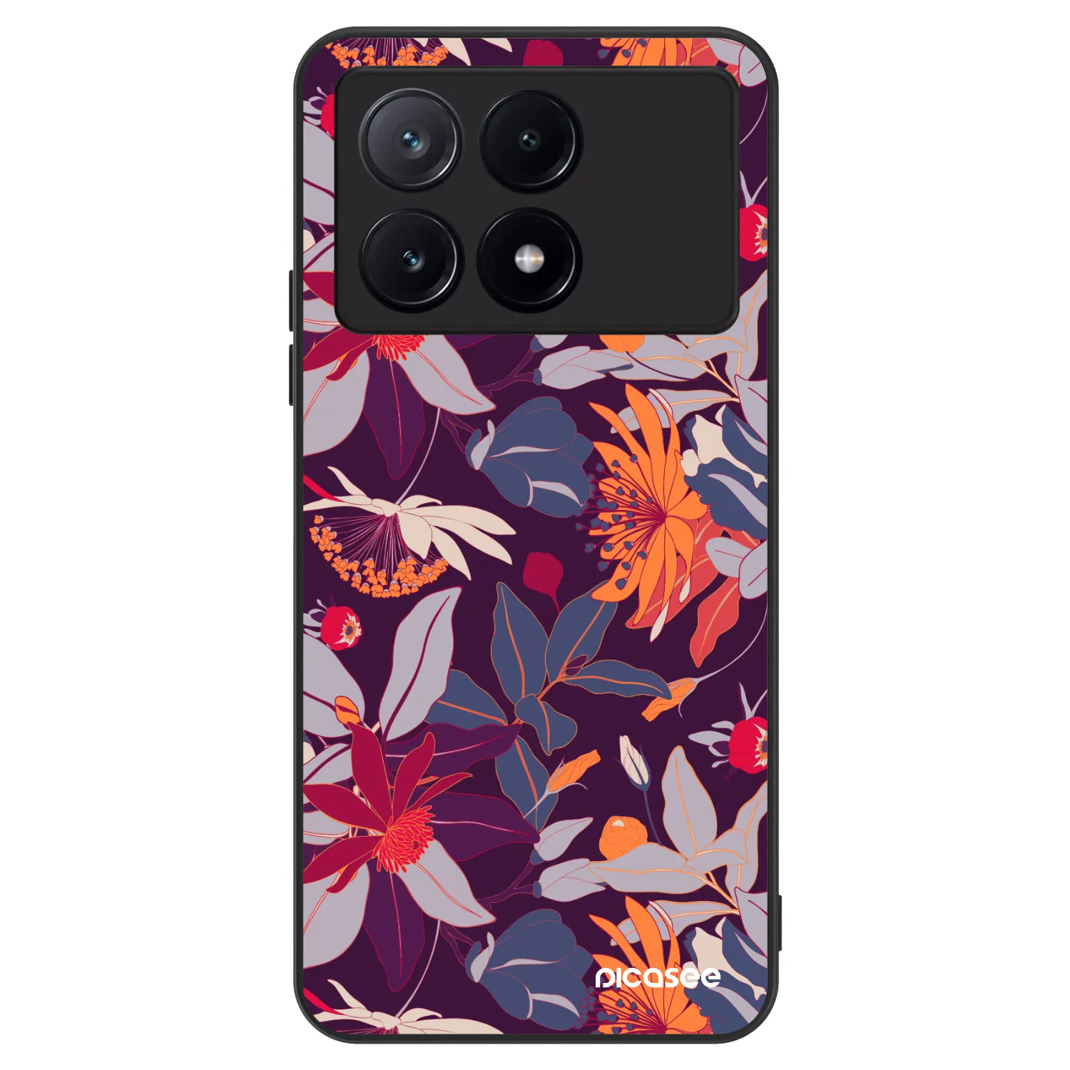 Picasee ULTIMATE CASE pro Xiaomi Poco X6 Pro - Purple Leaf