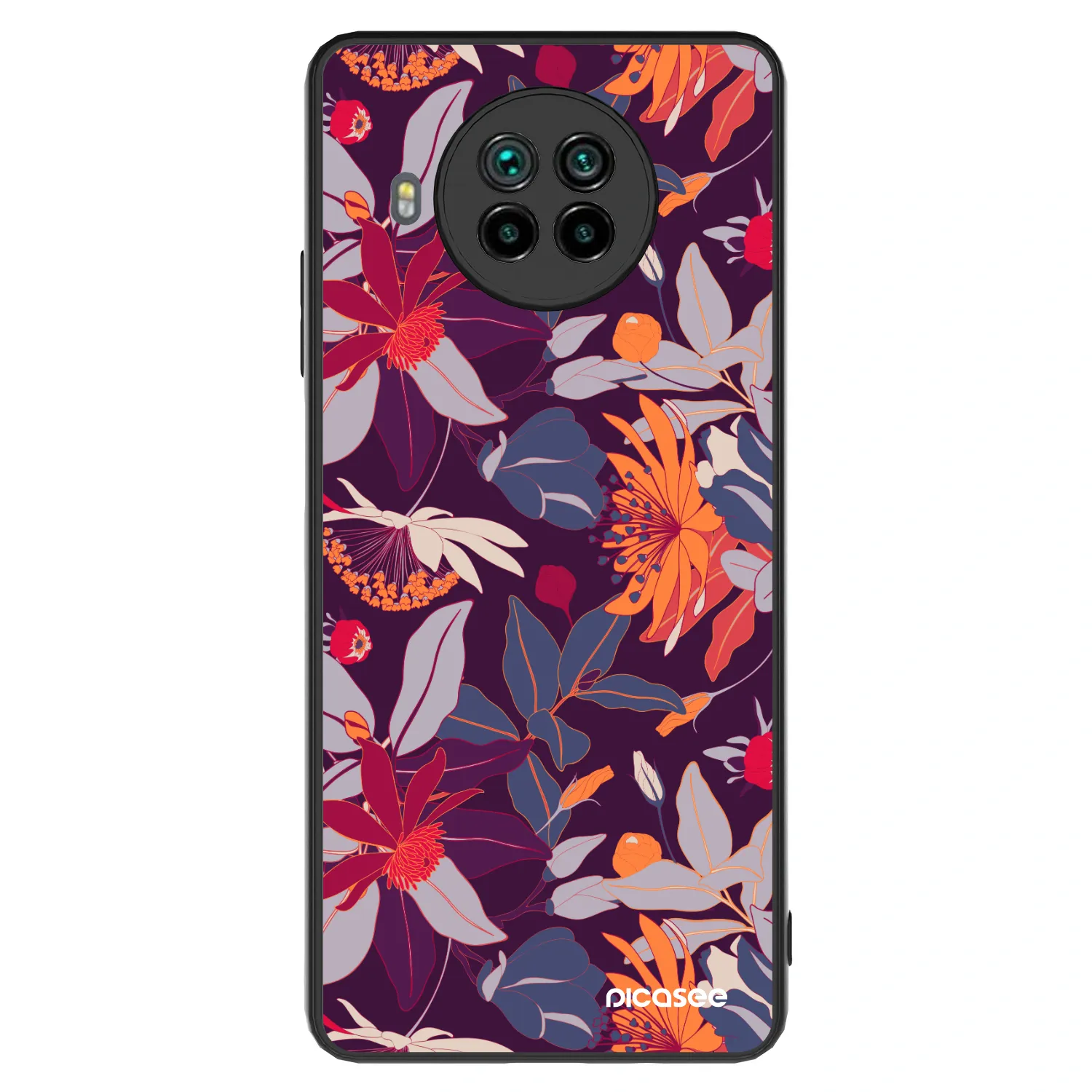 Picasee ULTIMATE CASE pro Xiaomi Mi 10T Lite - Purple Leaf