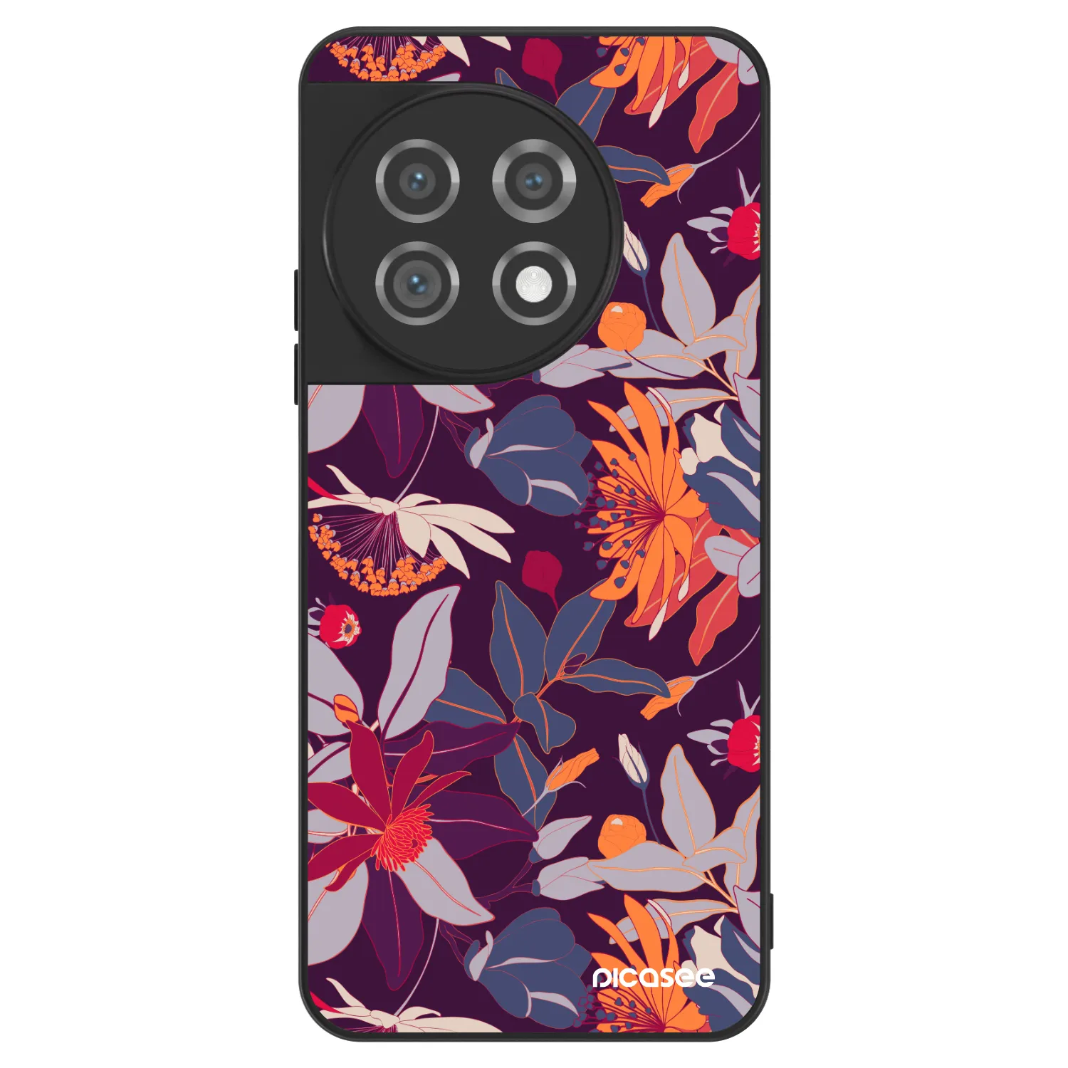 Picasee ULTIMATE CASE pro OnePlus 11 5G - Purple Leaf