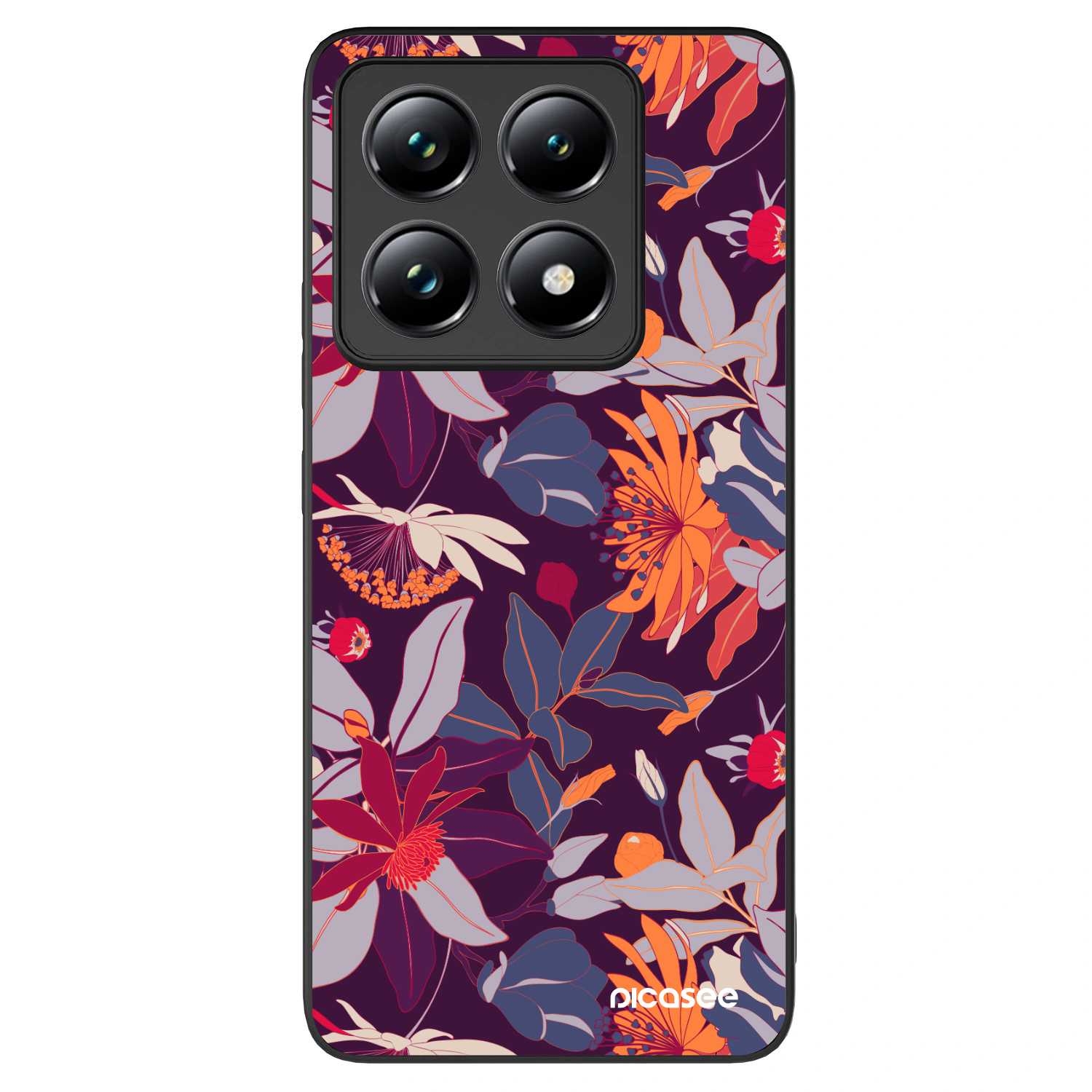 Picasee ULTIMATE CASE pro Xiaomi 14T Pro - Purple Leaf