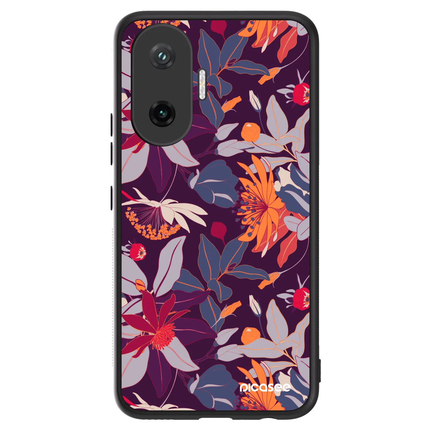 Picasee ULTIMATE CASE pro Xiaomi Poco F7 Pro 5G - Purple Leaf