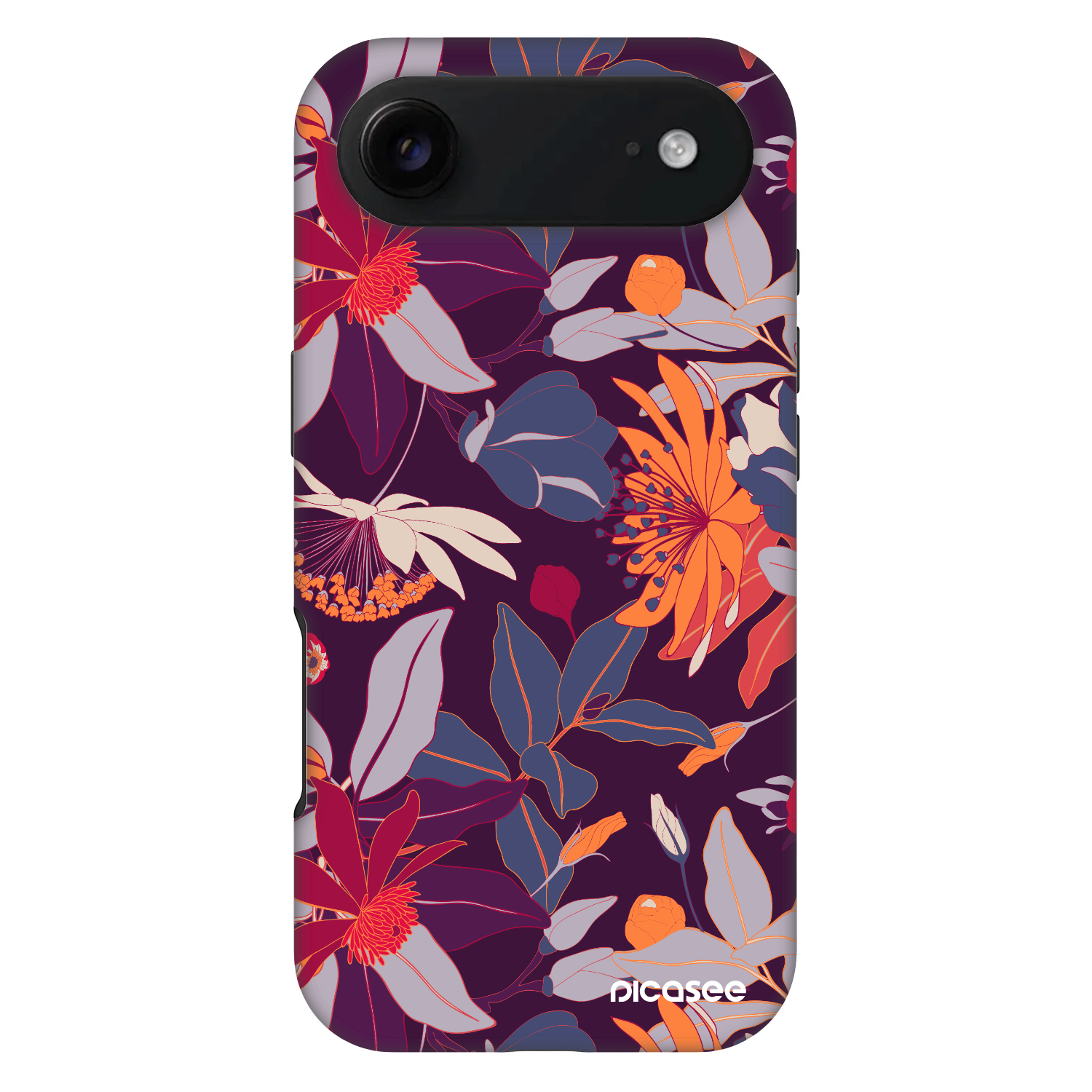 Picasee Fashion Case MagSafe pre Apple iPhone Air - Purple Leaf