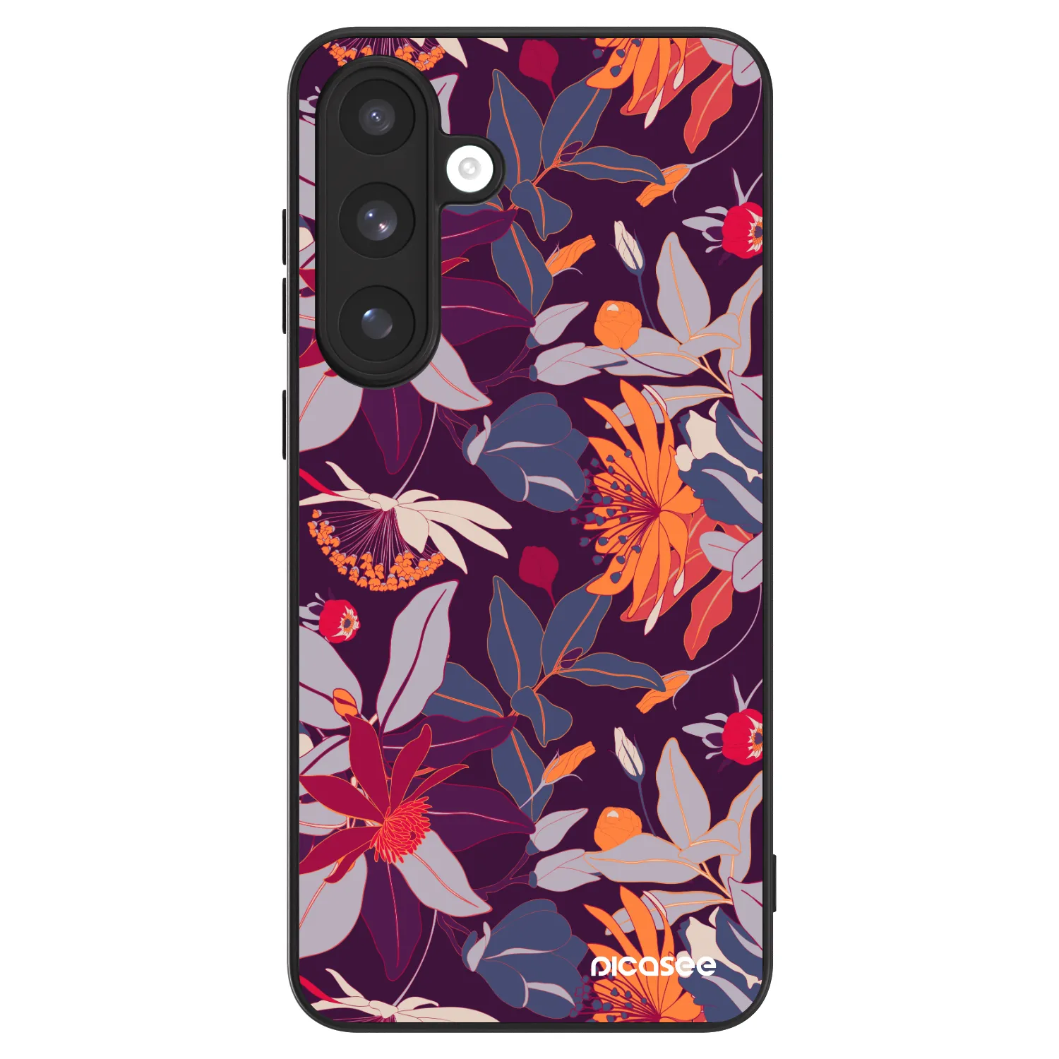 Picasee ULTIMATE CASE pro Samsung Galaxy S25 FE 5G - Purple Leaf