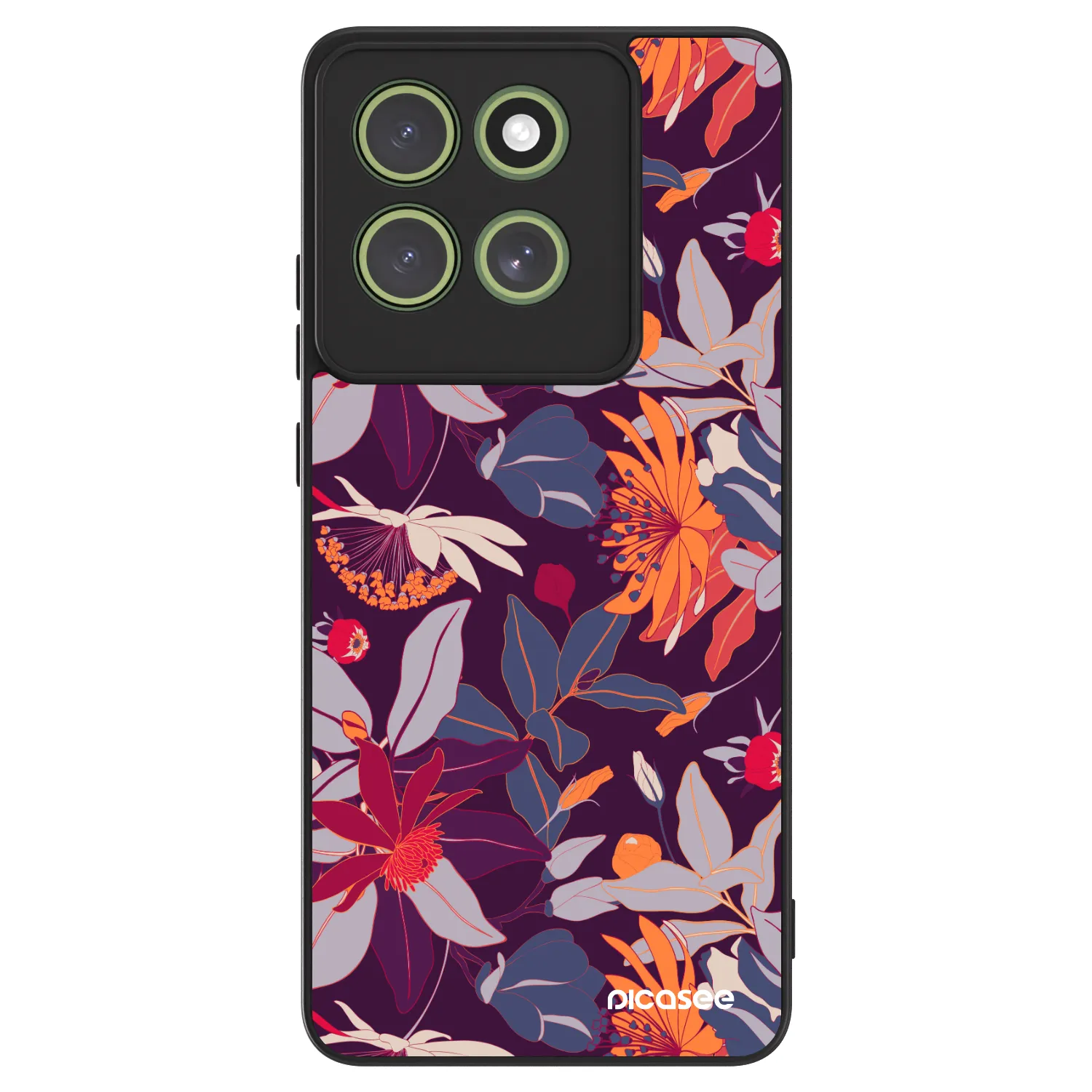Picasee ULTIMATE CASE pro Motorola Moto G86 Power 5G - Purple Leaf
