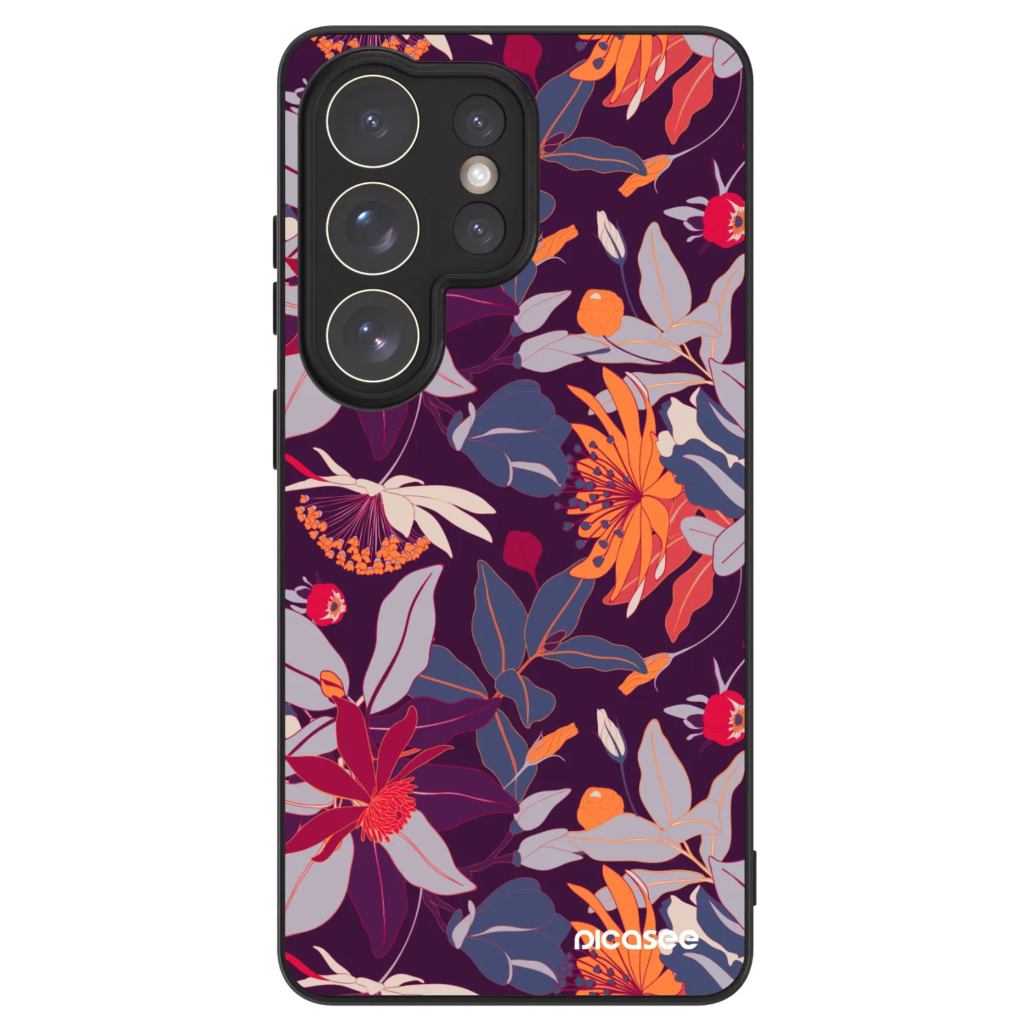 Picasee ULTIMATE CASE PowerShare pro Samsung Galaxy S26 Ultra - Purple Leaf