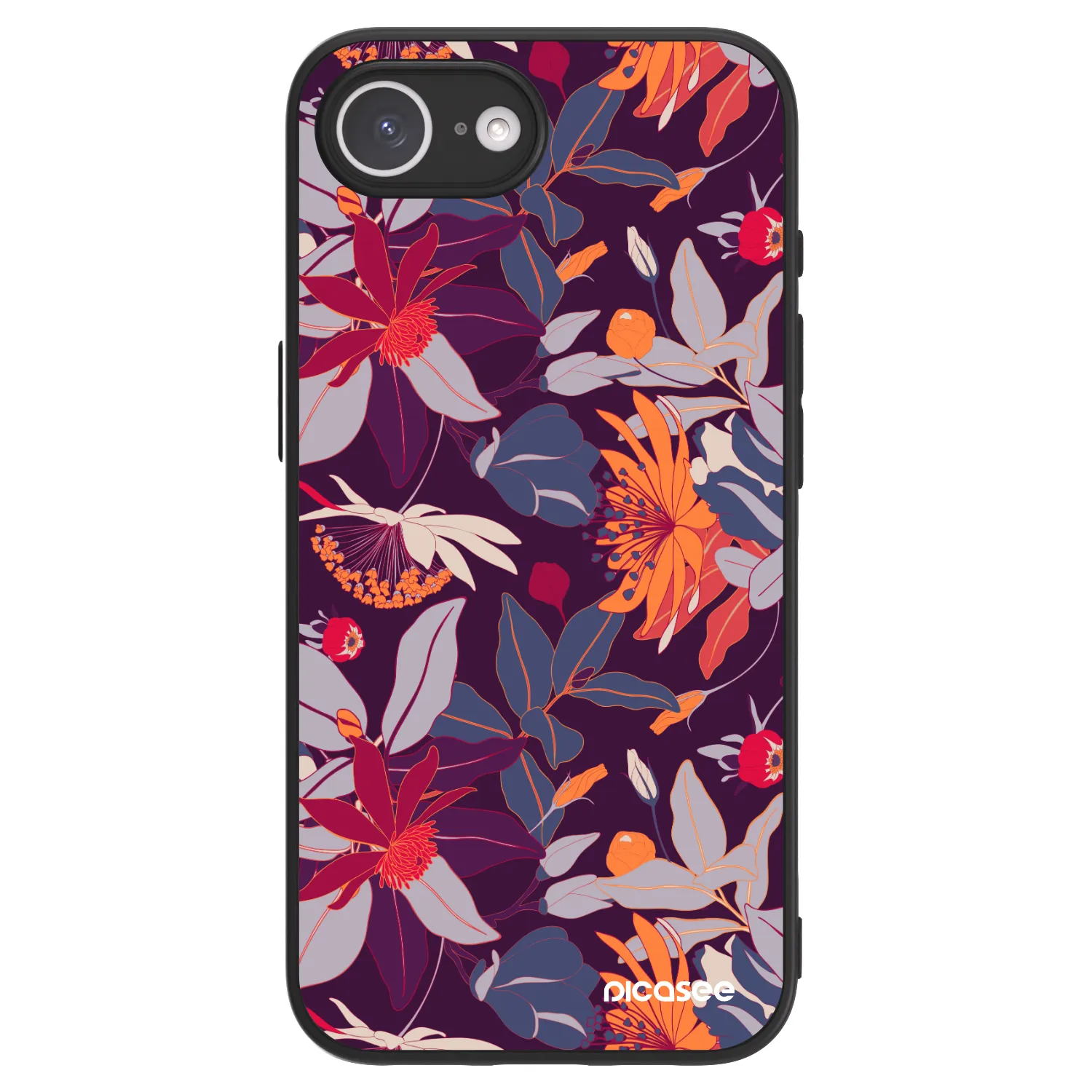 Picasee ULTIMATE CASE pro Apple iPhone 17e - Purple Leaf