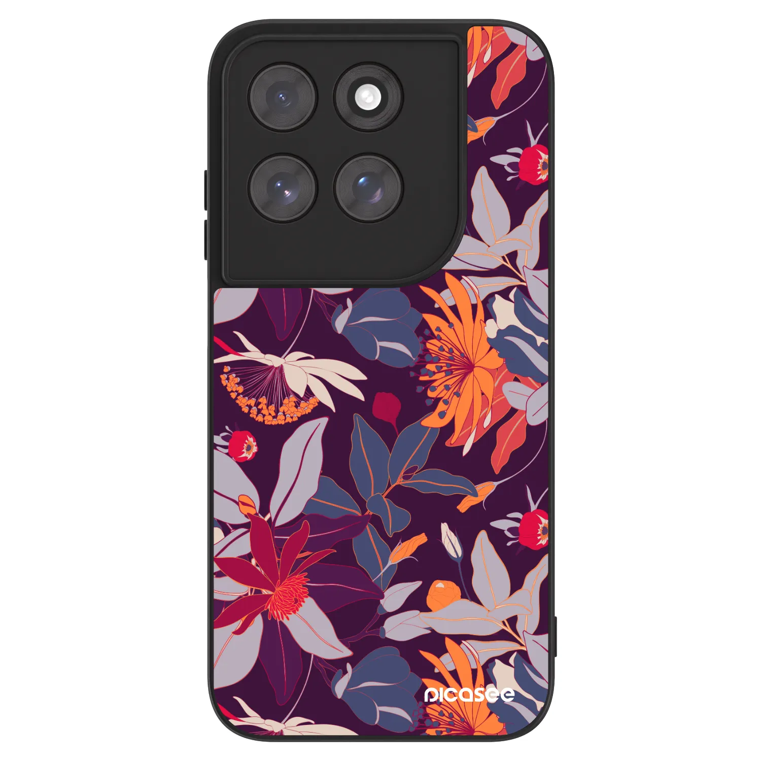Picasee ULTIMATE CASE pro Motorola Moto G77 - Purple Leaf