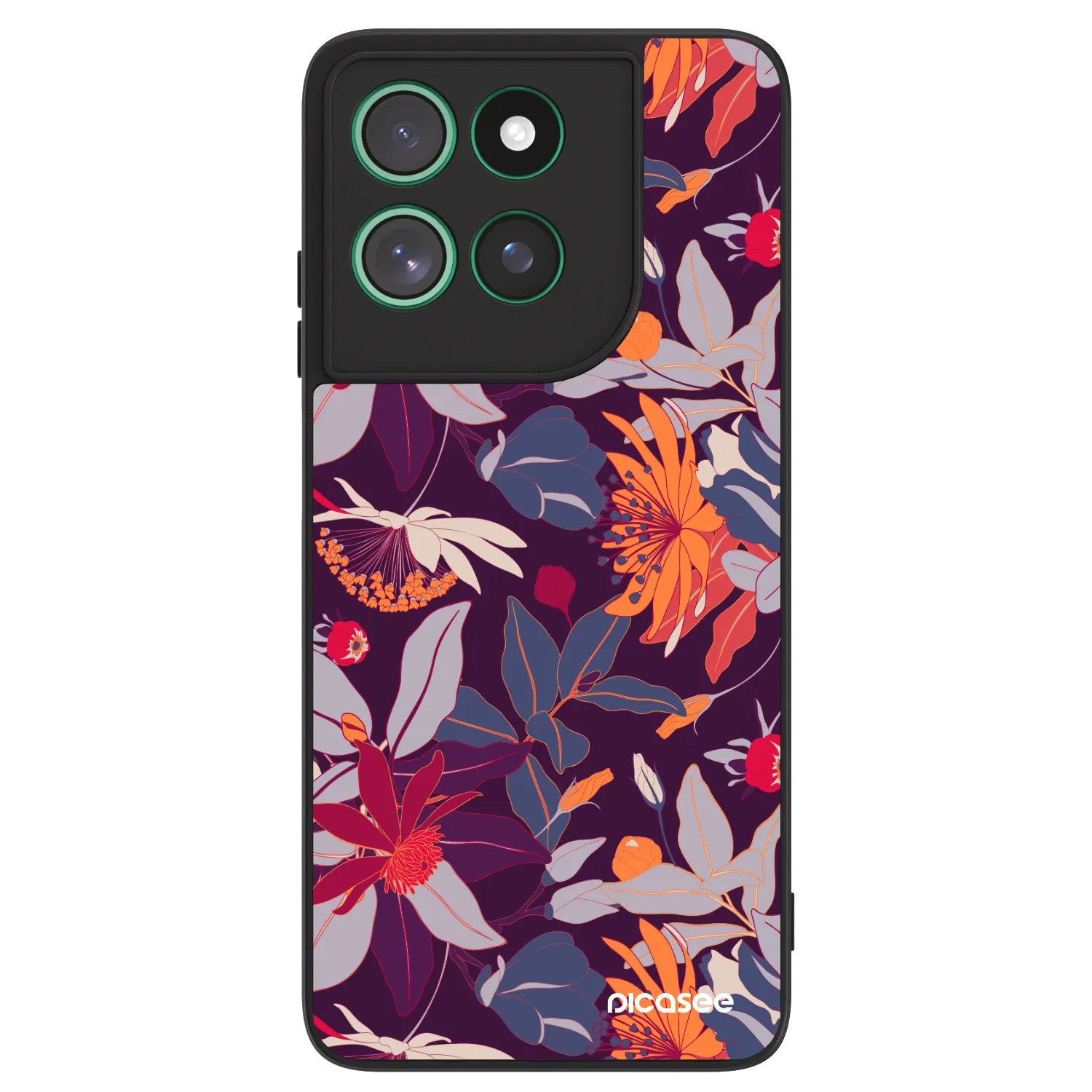 Picasee ULTIMATE CASE pro Motorola Moto G57 Power - Purple Leaf