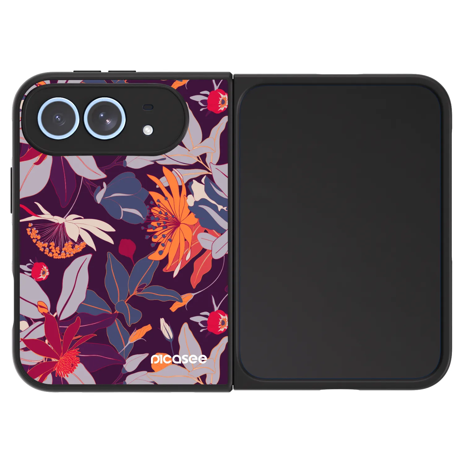 Picasee ULTIMATE CASE MagSafe pro Apple iPhone Ultra - Purple Leaf