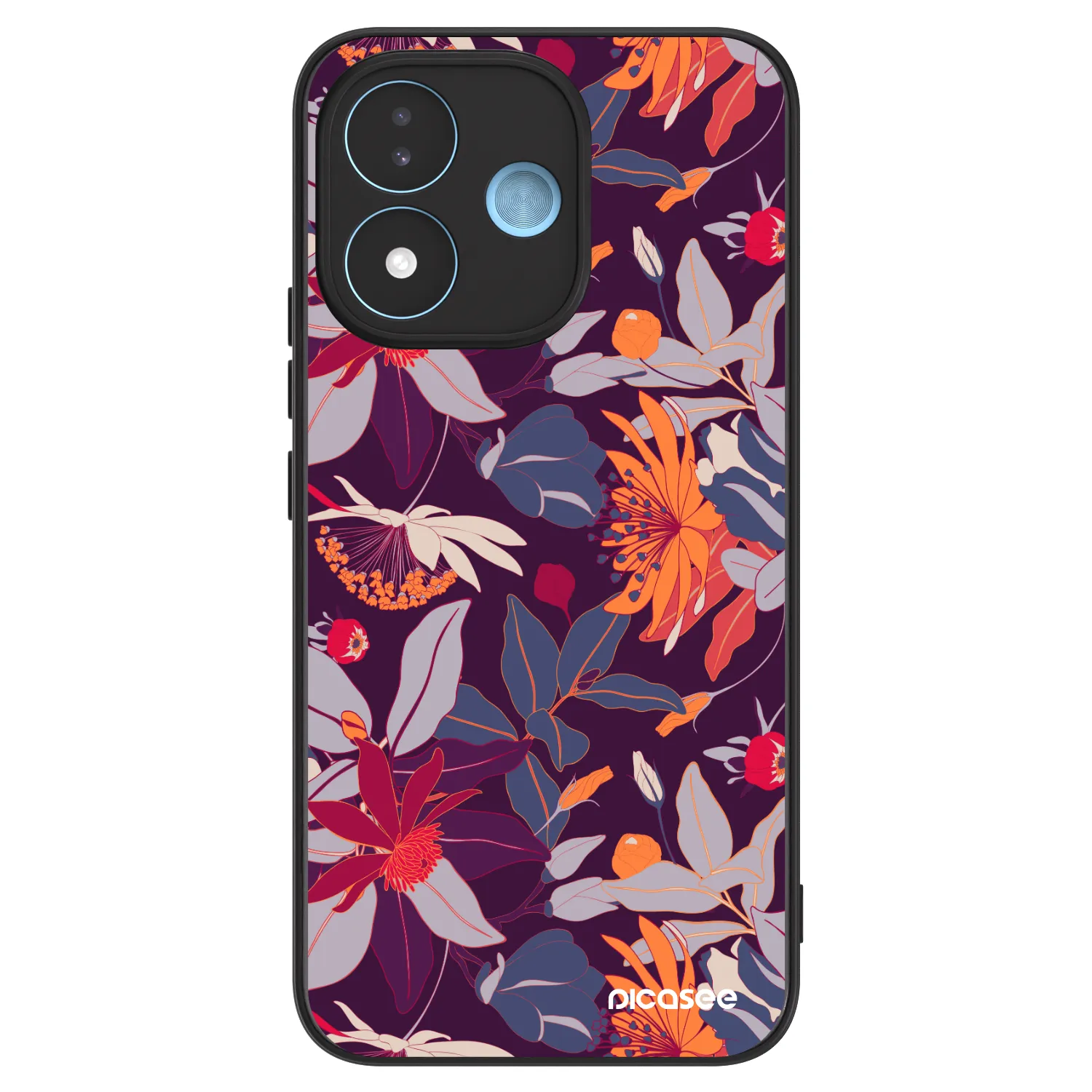 Picasee ULTIMATE CASE pro Xiaomi Redmi Note 17 5G - Purple Leaf