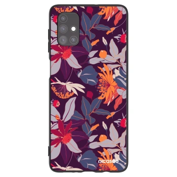 Obal pre Samsung Galaxy M51 M515F - Purple Leaf