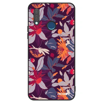 Obal pre Huawei P20 Lite - Purple Leaf
