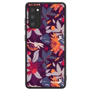 Picasee ULTIMATE CASE pro Samsung Galaxy S20 FE - Purple Leaf