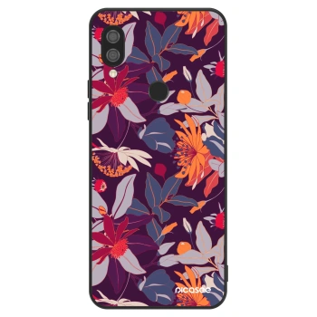 Obal pre Xiaomi Redmi 7 - Purple Leaf