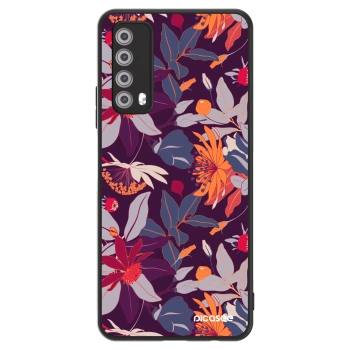 Obal pre Huawei P Smart 2021 - Purple Leaf