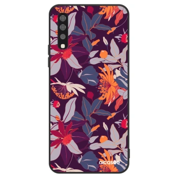Obal pre Samsung Galaxy A70 A705F - Purple Leaf