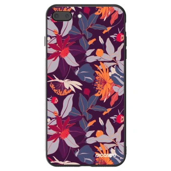 Obal pre Apple iPhone 8 Plus - Purple Leaf